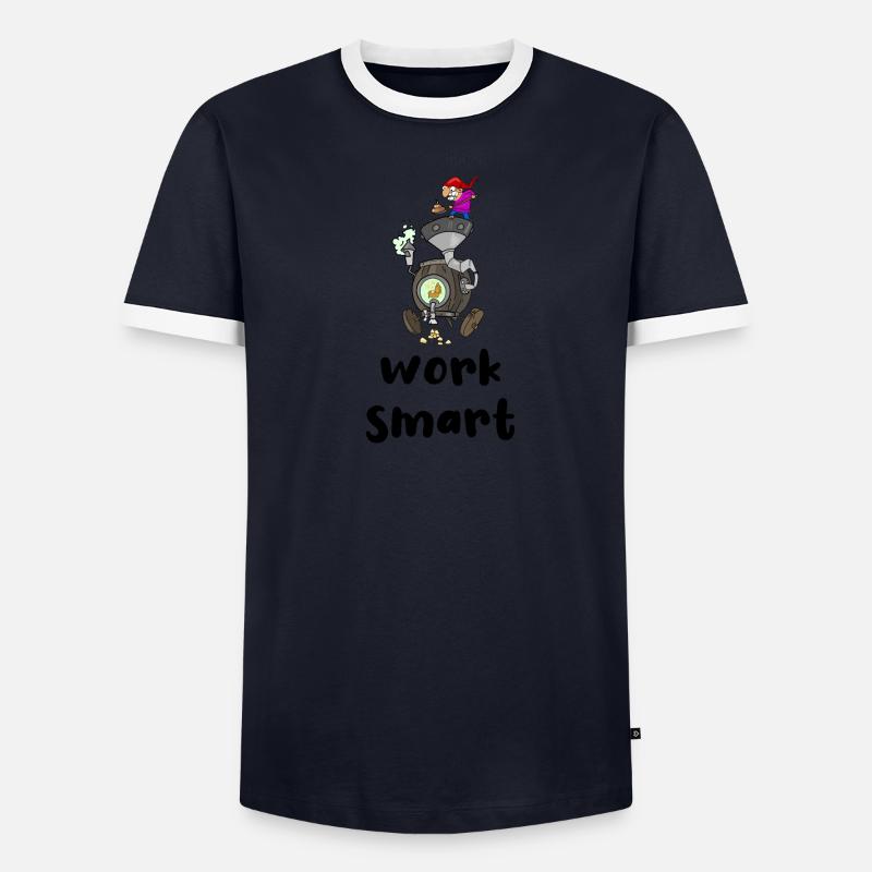 work smart Men's Ringer Shirt