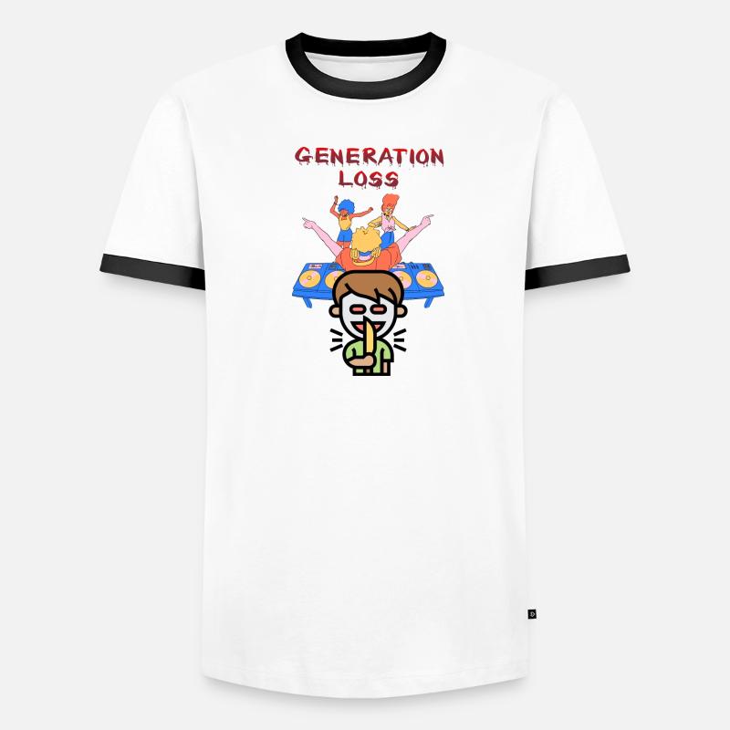 Perte De Génération T-shirt contrasté Homme