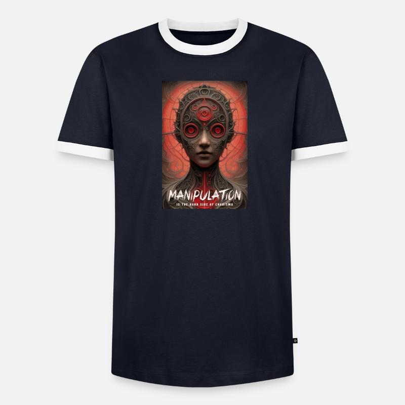 La manipulation est le côté obscur du charisme T-shirt contrasté Homme