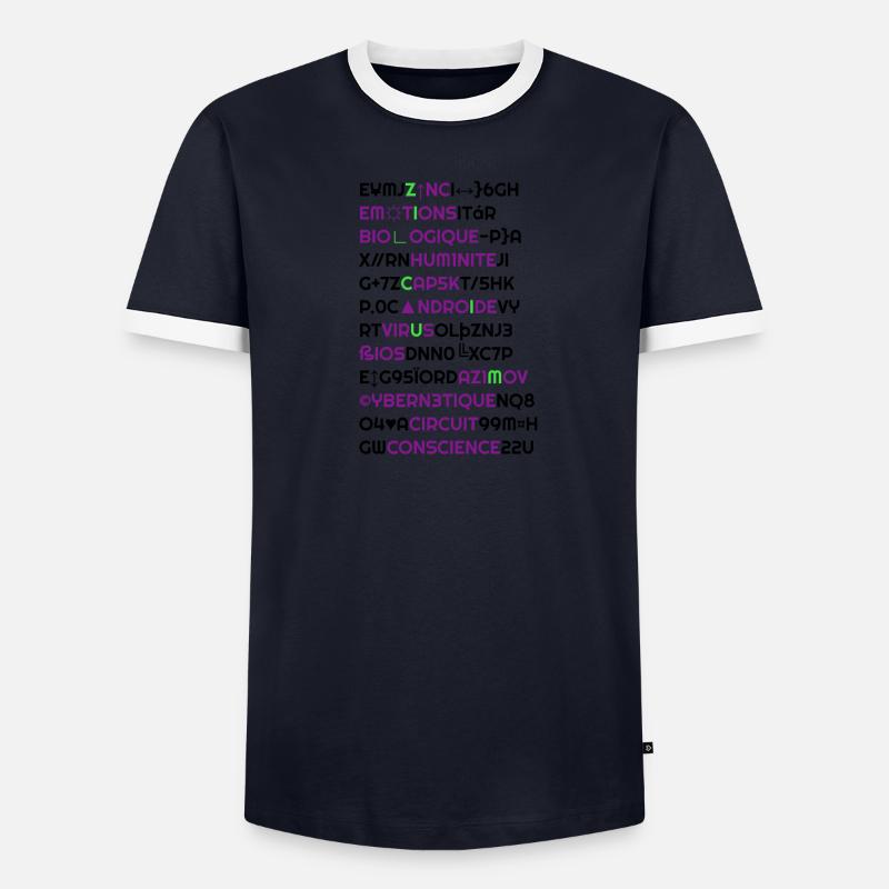 Zilicium's Androide T-shirt contrasté Homme