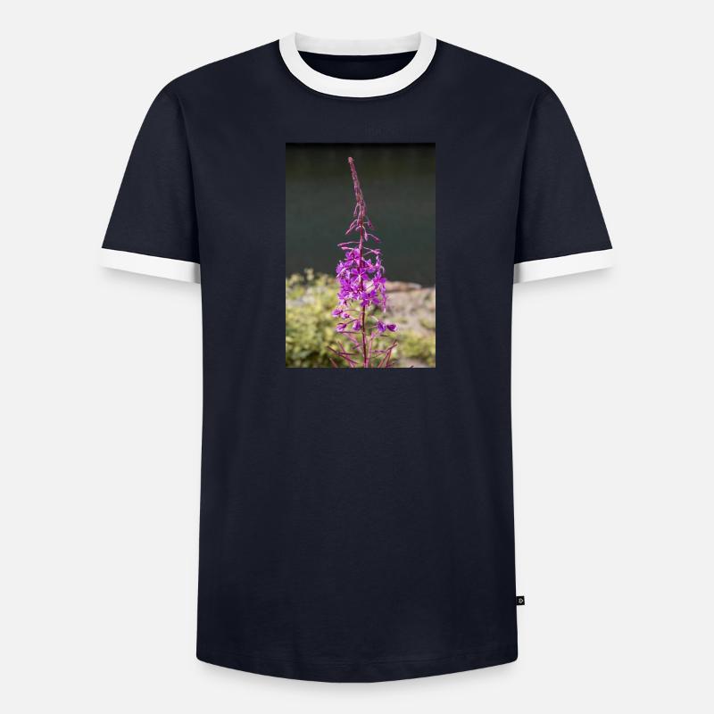 fireweed also willow herb also rosebay willowherb Men's Ringer Shirt