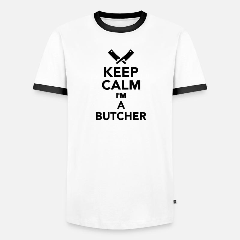 Fleischer Männer Kontrast-T-Shirt