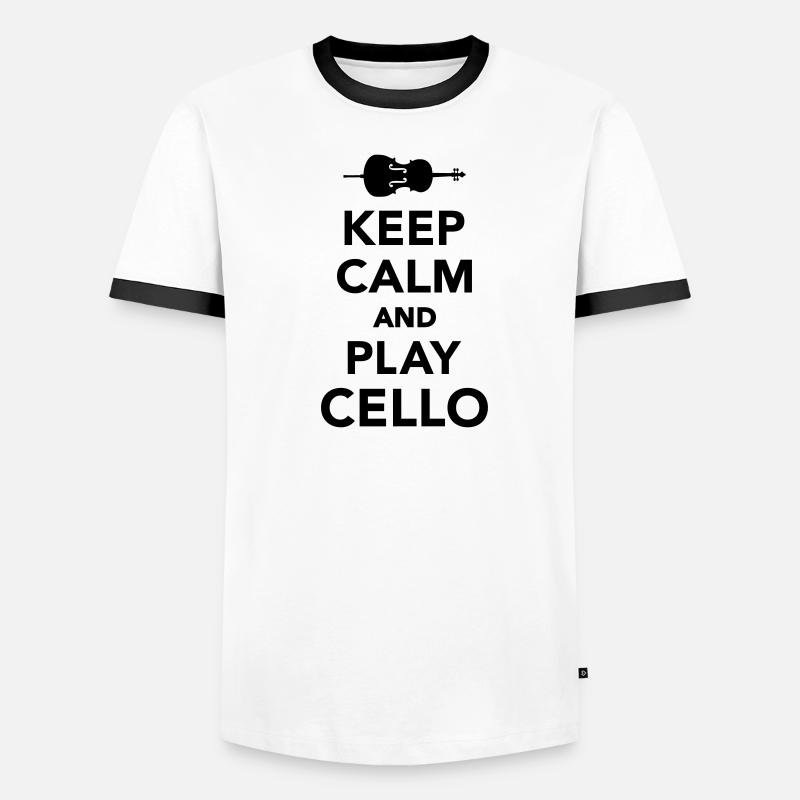 Cello Männer Kontrast-T-Shirt