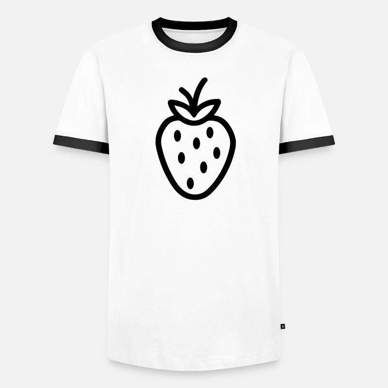 strawberry Men's Ringer Shirt
