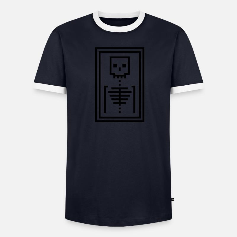 Os T-shirt contrasté Homme
