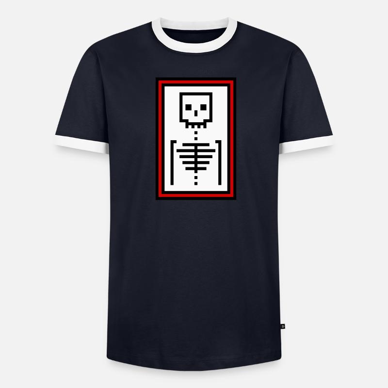Os T-shirt contrasté Homme
