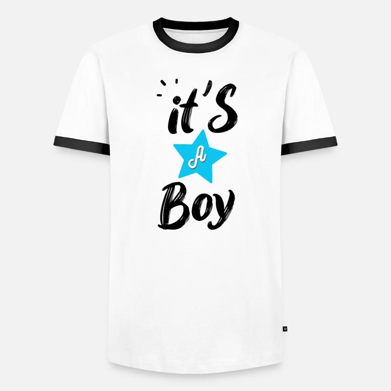 It s a boy T-shirt contrasté Homme