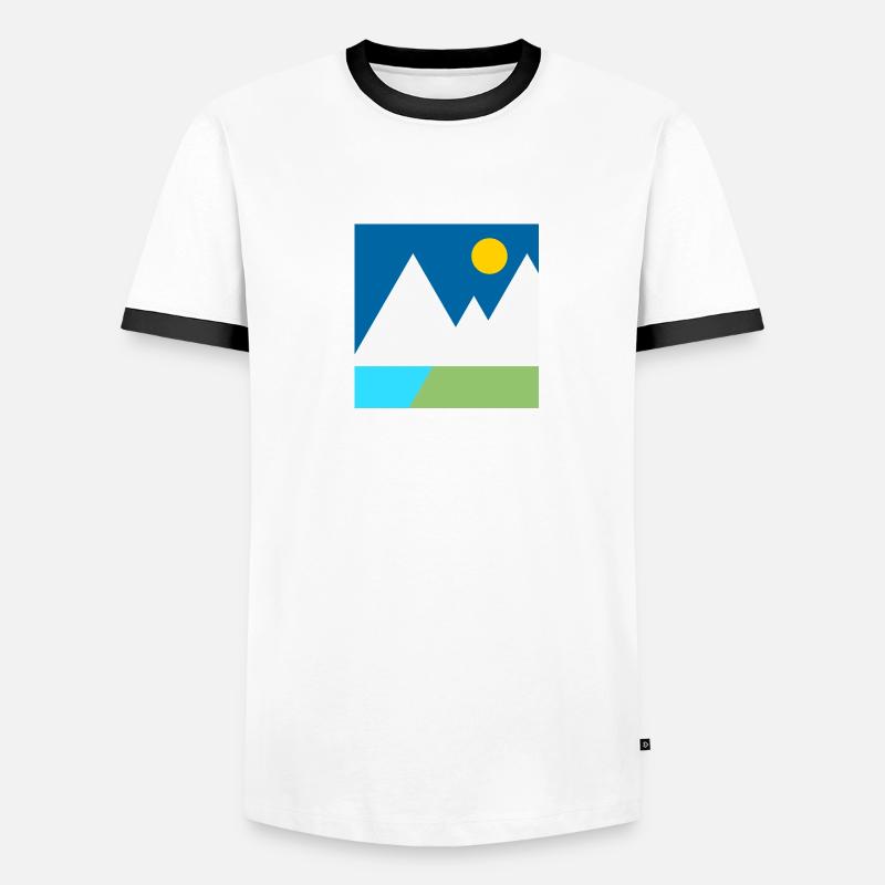 Mountain Range Men's Ringer Shirt