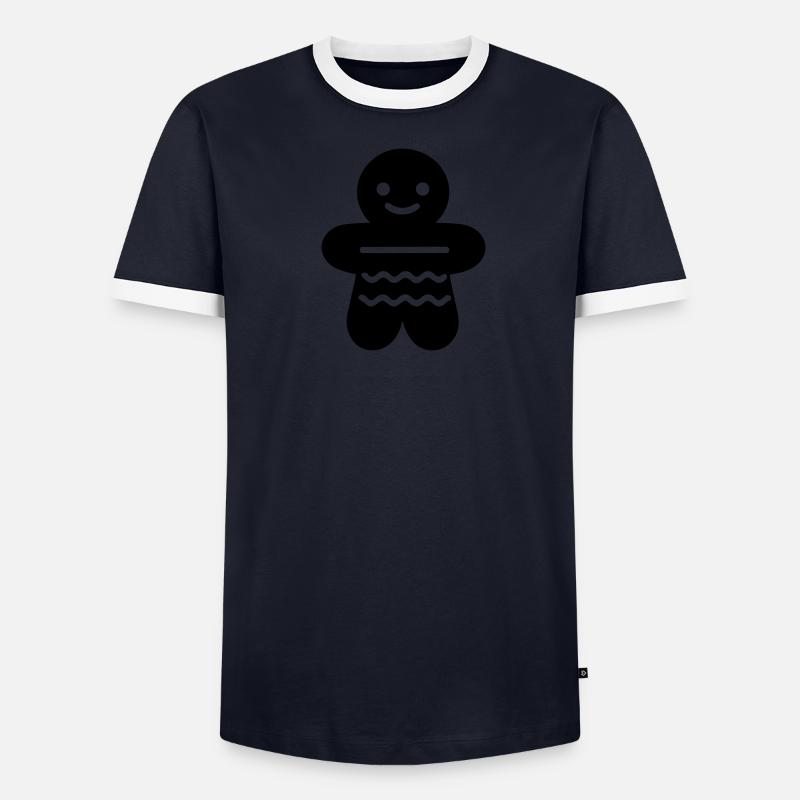 gingerbread Men's Ringer Shirt