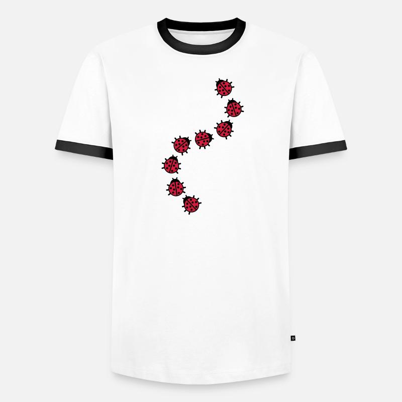 Ladybug Men's Ringer Shirt