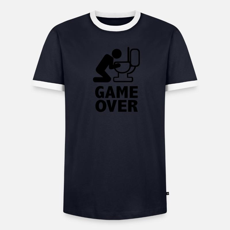Alcool T-shirt contrasté Homme