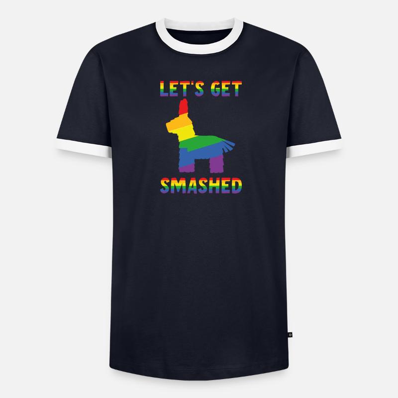 Faisons smashed Pinata T-shirt contrasté Homme