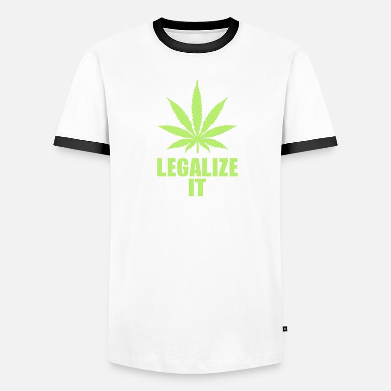 Marijuana Men's Ringer Shirt