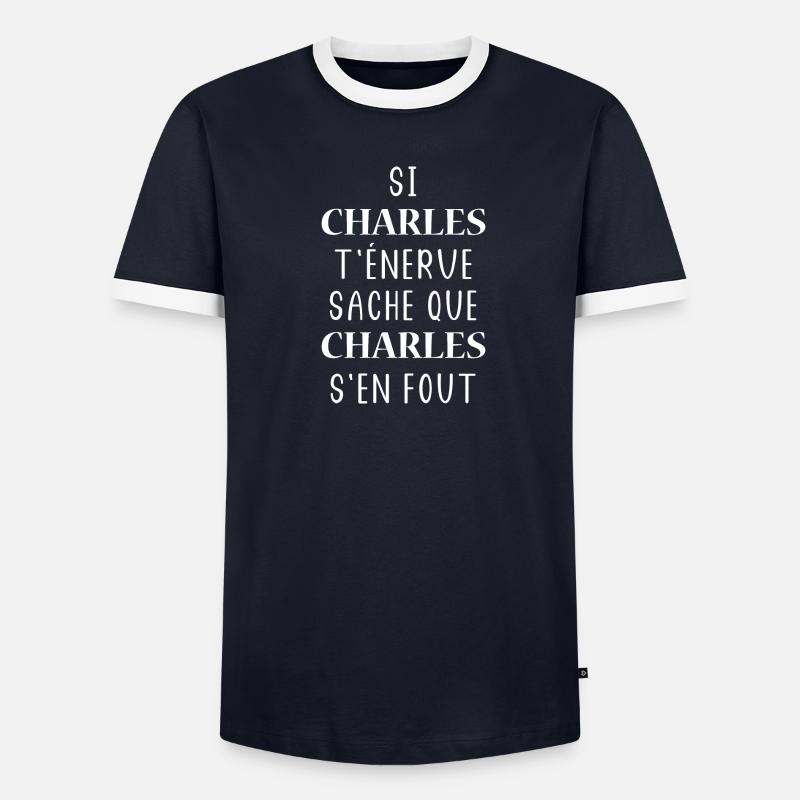 Charles T-shirt contrasté Homme