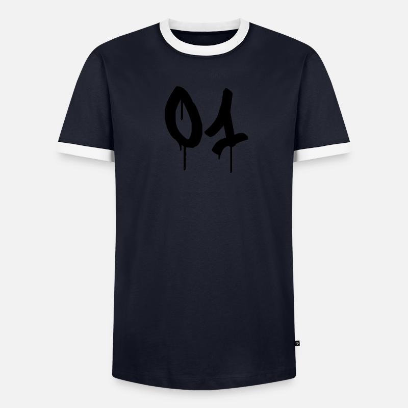 Graffiti : 01 - Männer Kontrast-T-Shirt - undefined