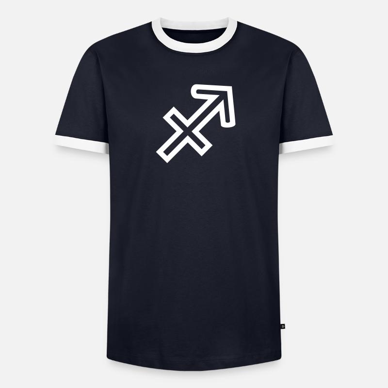 Sagittarius Men's Ringer Shirt