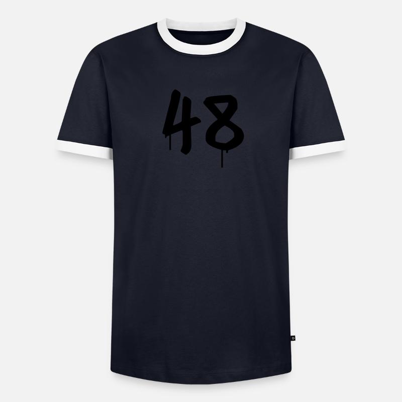 Tag : 48 T-shirt contrasté Homme
