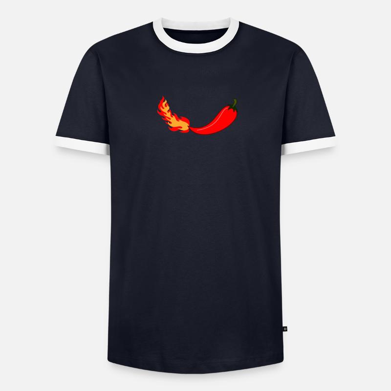 Hot as chilly Men's Ringer Shirt