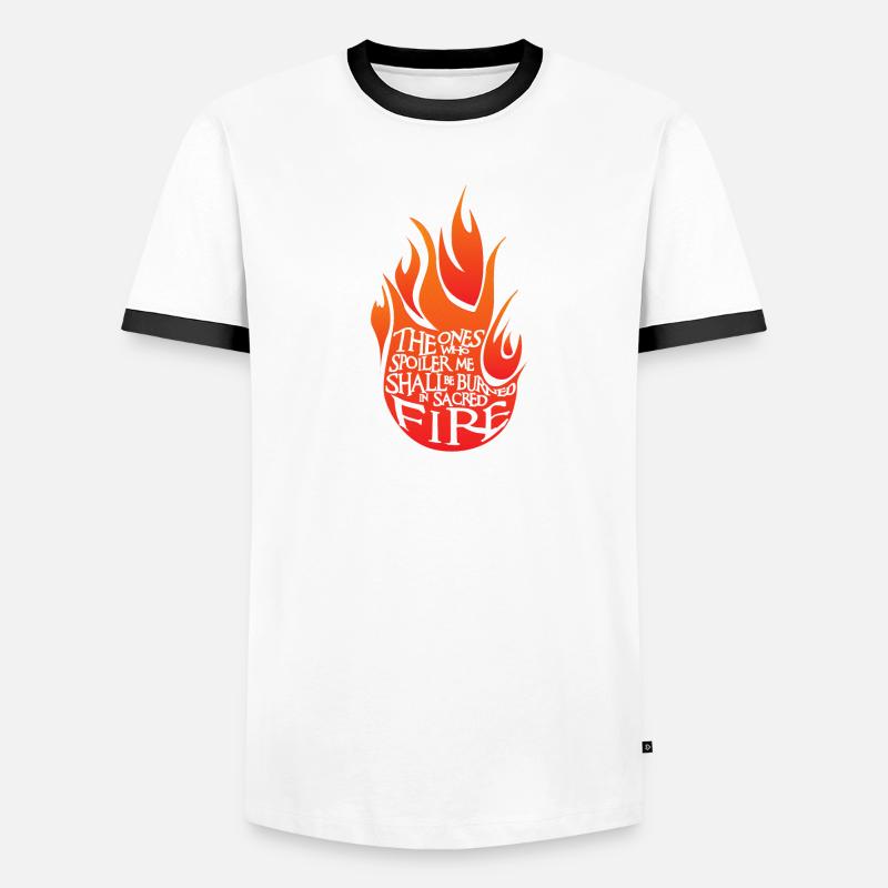 Sacred Fire Red Version Men's Ringer Shirt