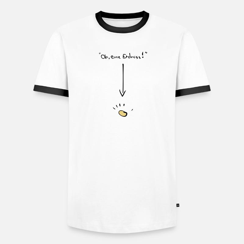erdnuss2 Männer Kontrast-T-Shirt