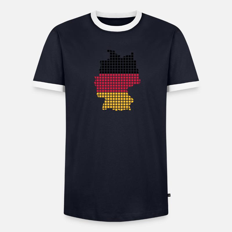 Germany Men's Ringer Shirt