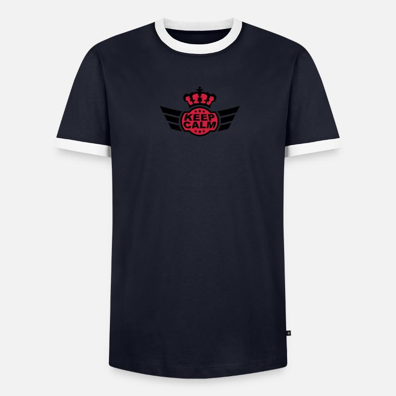 Keep Calm T-shirt contrasté Homme