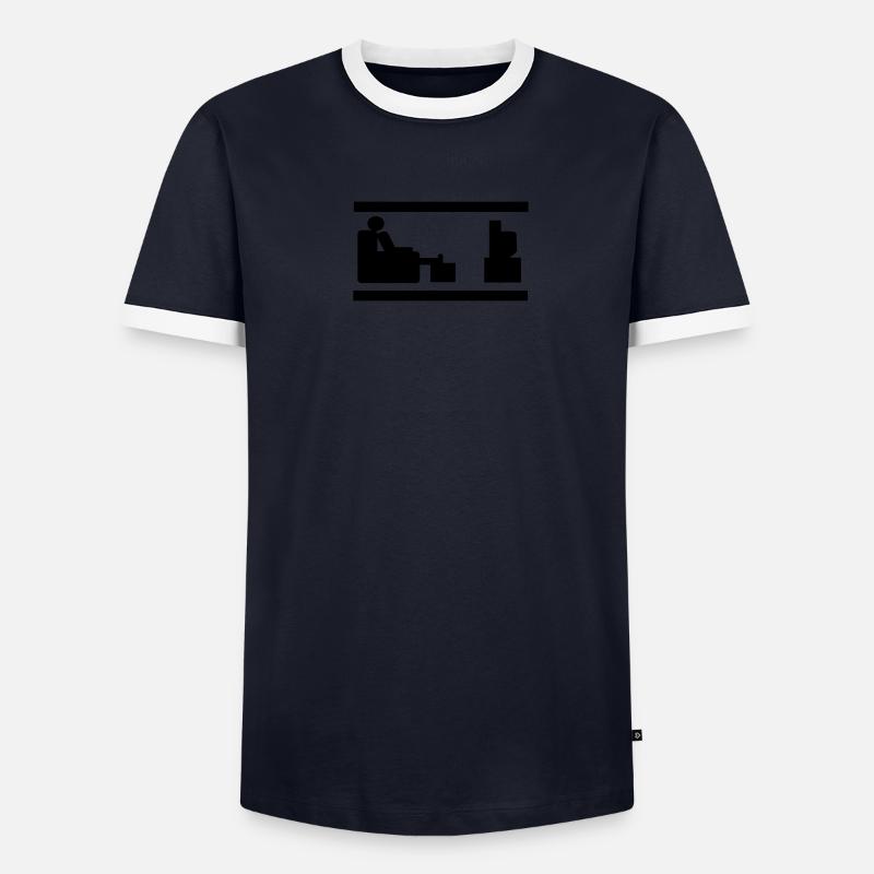 tv Men's Ringer Shirt