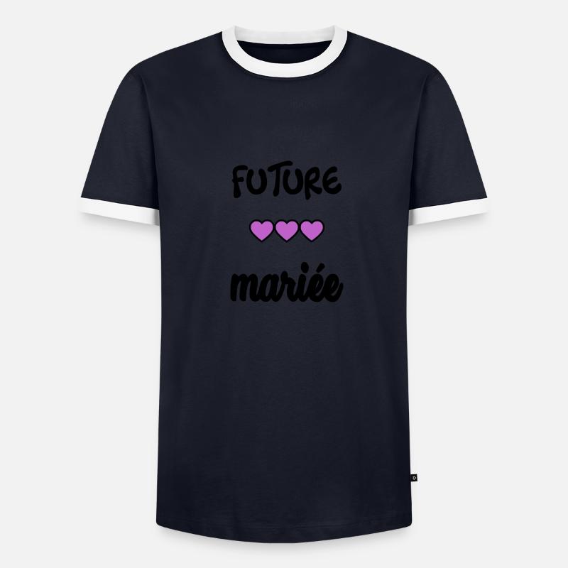 FUTURE MARIEE T-shirt contrasté Homme