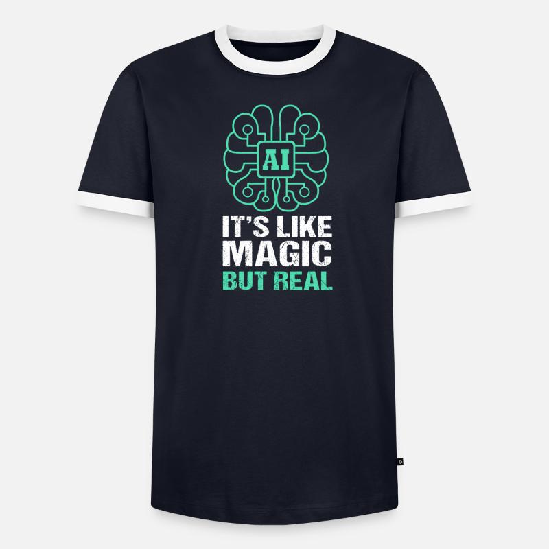 Artificial Intelligence GPT Men's Ringer Shirt