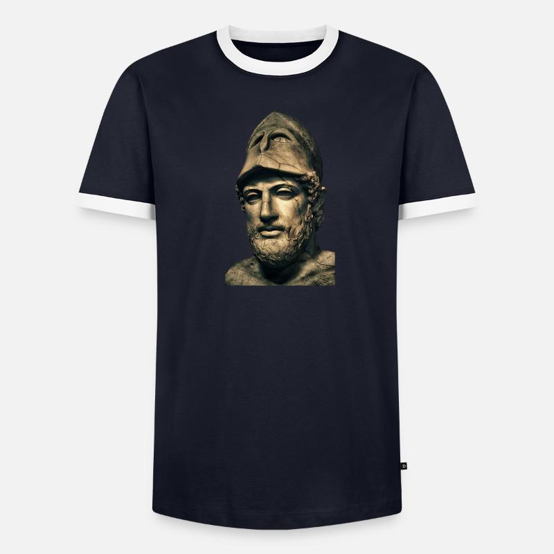 Perikles Männer Kontrast-T-Shirt