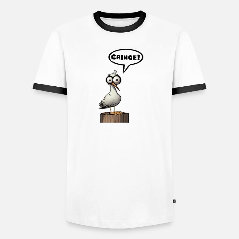 Seagull embarrass Men's Ringer Shirt
