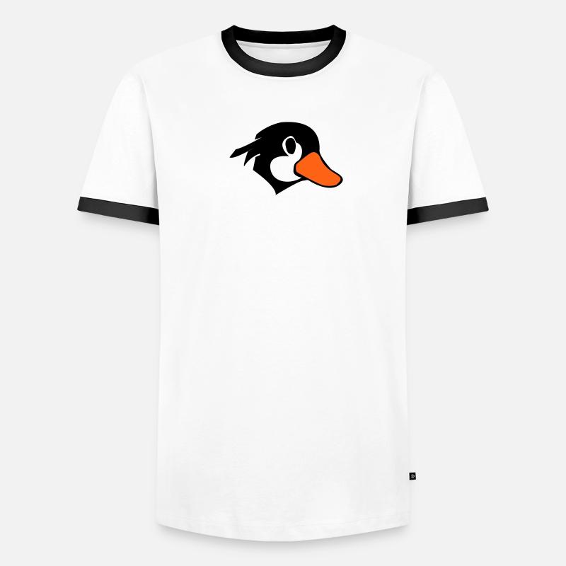 Comic Duck Men's Ringer Shirt