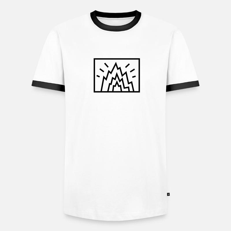 Vue du monde - Explosion T-shirt contrasté Homme