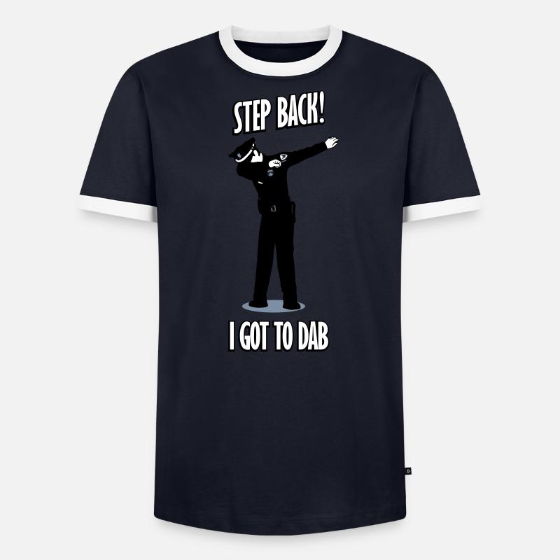 Dabuty,Dabbing, Police Dab Männer Kontrast-T-Shirt