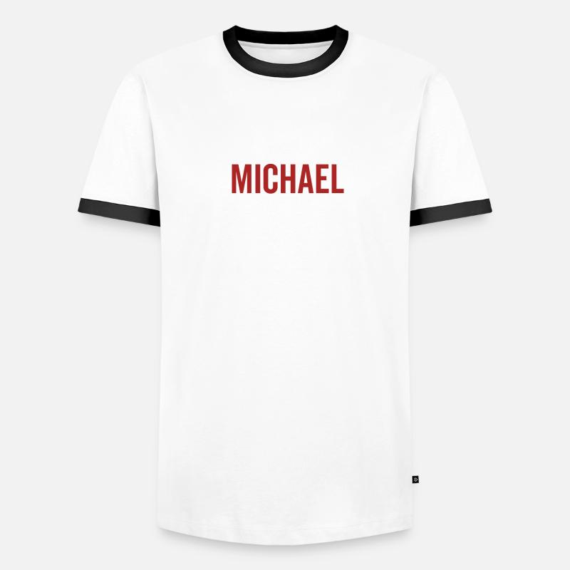 Pas de Michael Pas de vie T-shirt contrasté Homme
