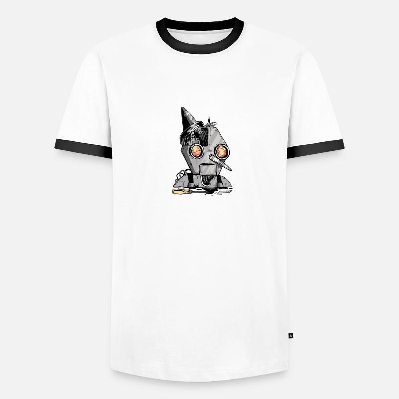 Droid Builder School Robotics Engineer In Training Men's Ringer Shirt