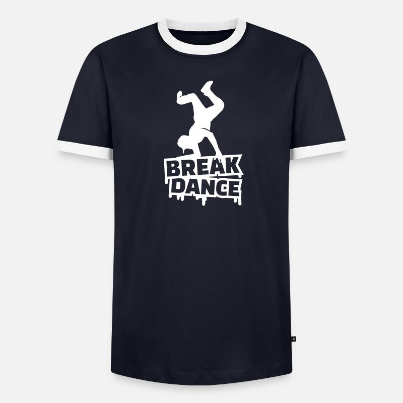 Breakdance T-shirt contrasté Homme