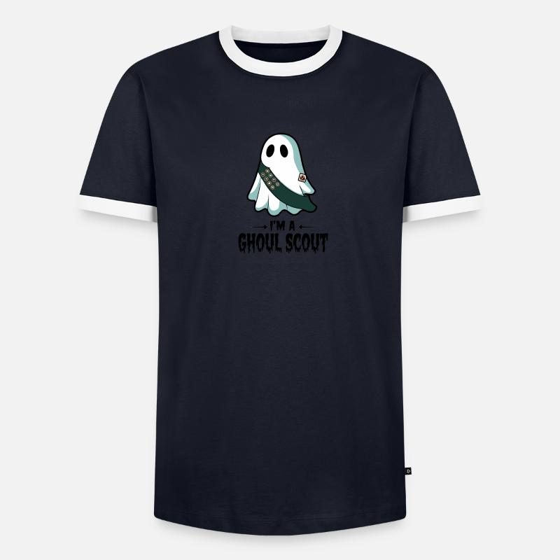 Ich bin ein Ghul-Scout Männer Kontrast-T-Shirt