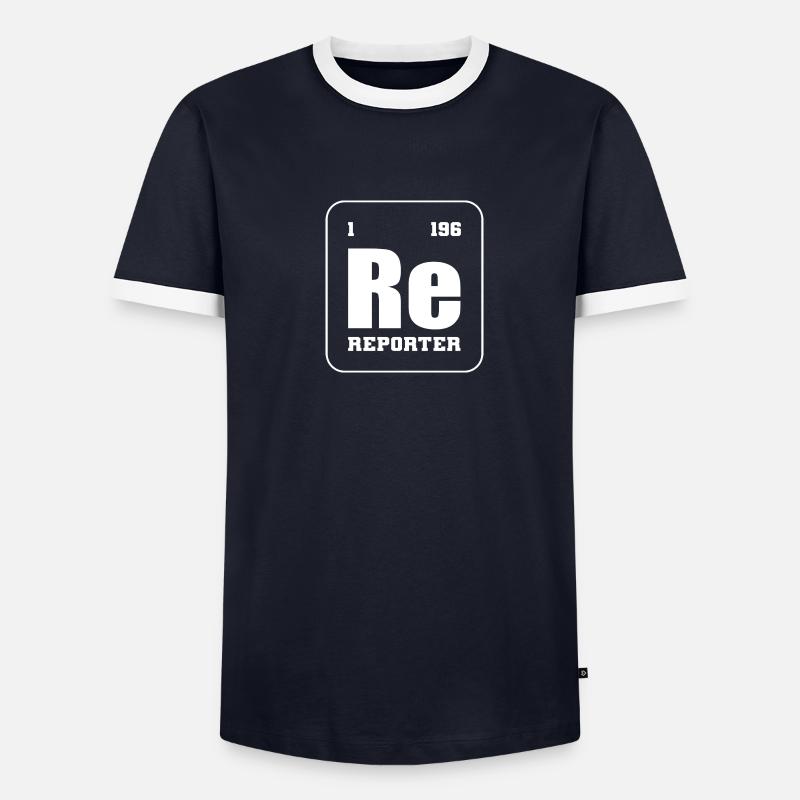 Periodic Elements Sender Gift - Men's Ringer Shirt - undefined