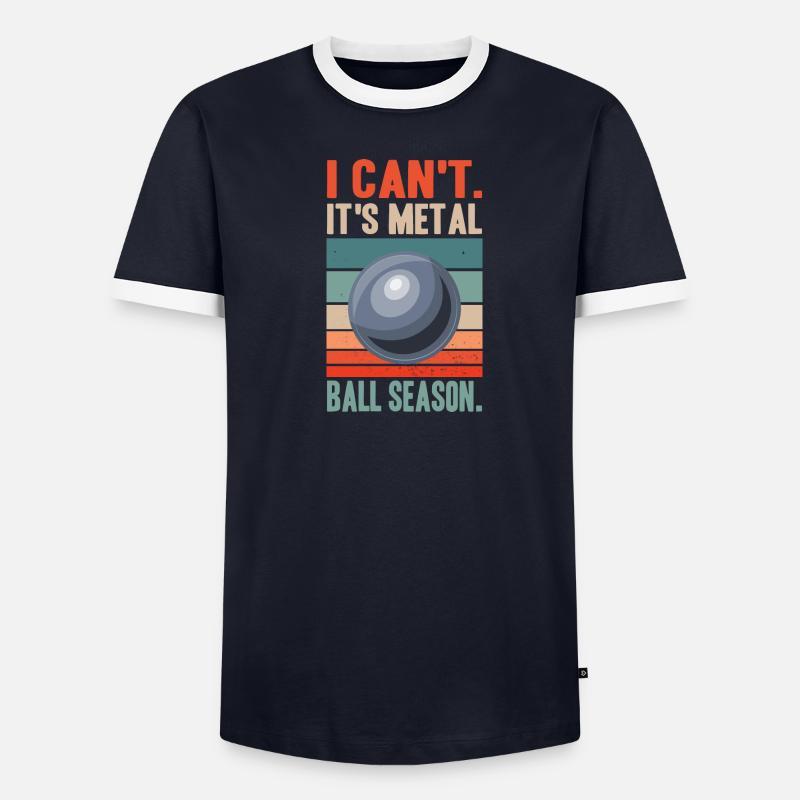 Record du monde du lancer du poids T-shirt contrasté Homme