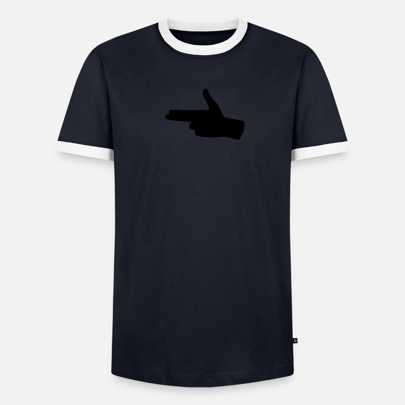 Gun Men's Ringer Shirt