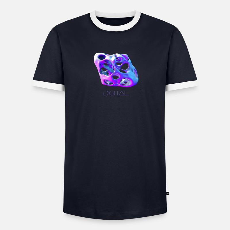 Numérique T-shirt contrasté Homme