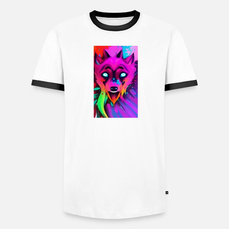 Werewolf | Wolf | Mythical creatures | Monsters | Mystical Men's Ringer Shirt