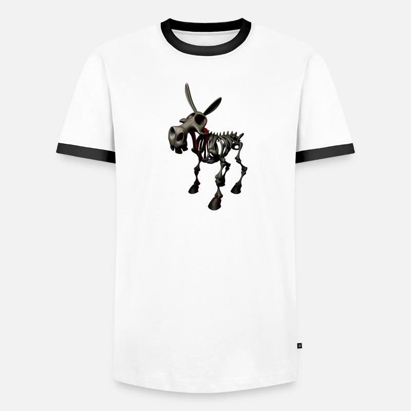 Dens âne - âne de l'enfer T-shirt contrasté Homme