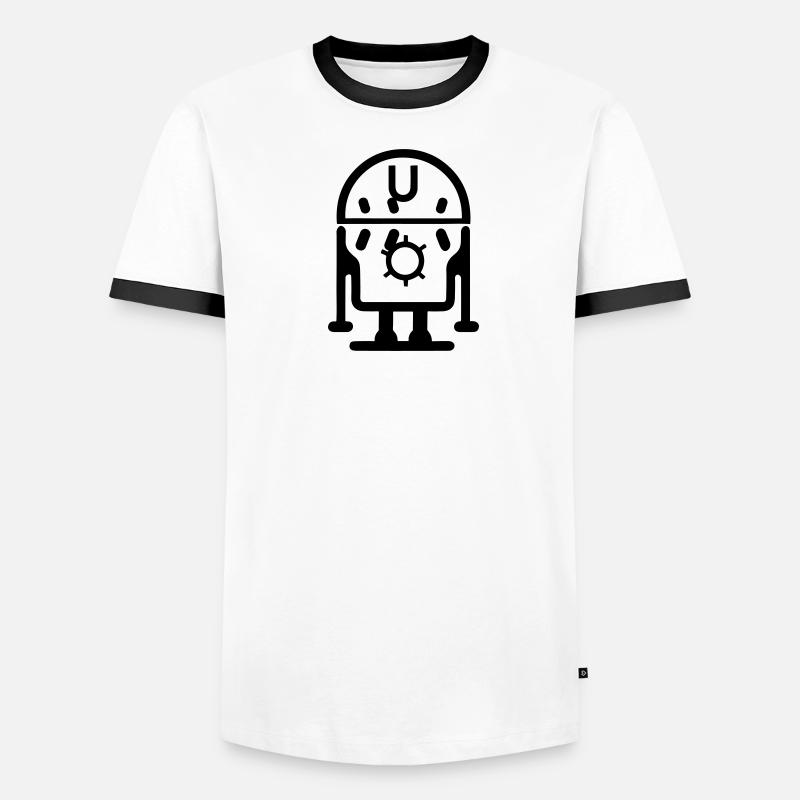 Petit robot T-shirt contrasté Homme