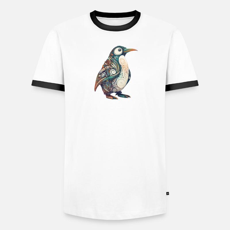 Arctic Harmony - Pinguindala Design T-shirt contrasté Homme