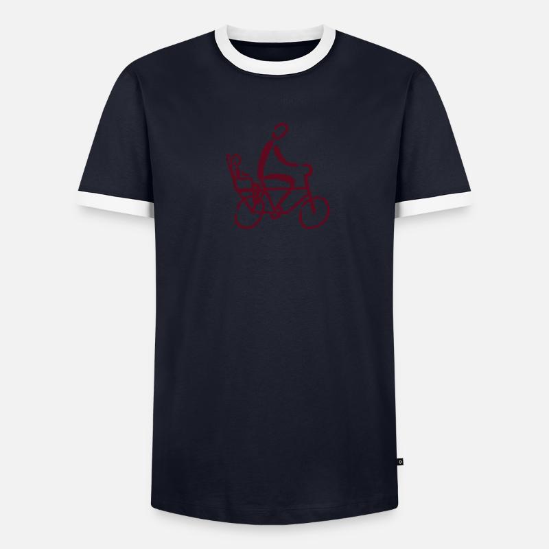 Selle T-shirt contrasté Homme