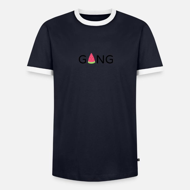 cours T-shirt contrasté Homme