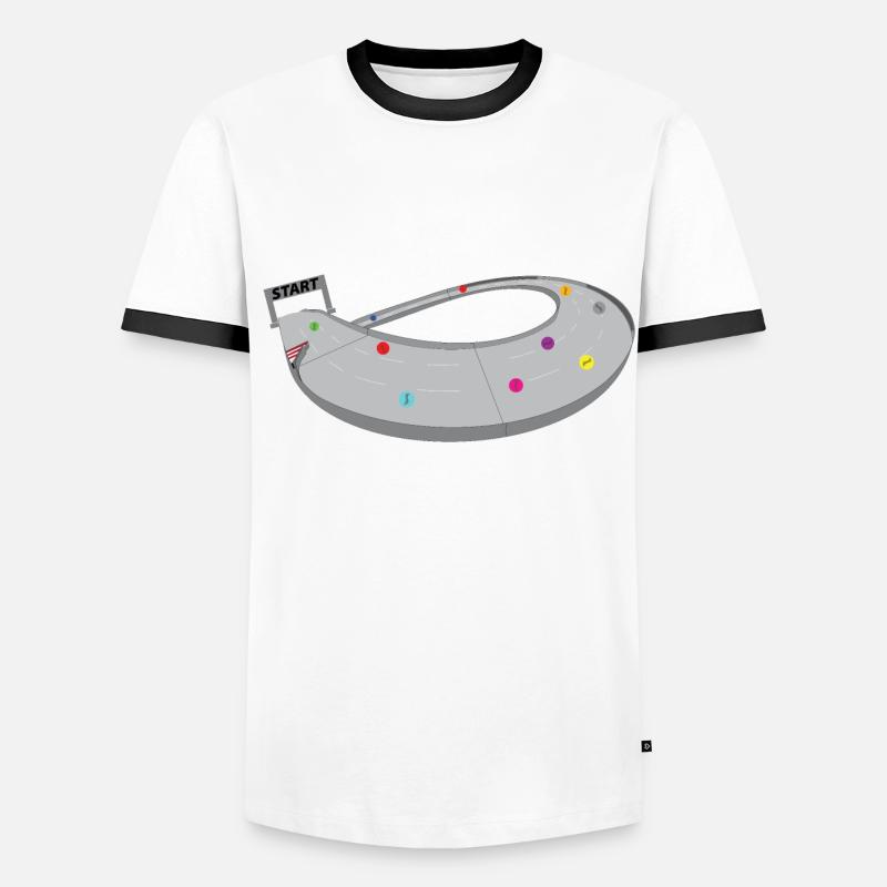 MARBLE RUN Men's Ringer Shirt