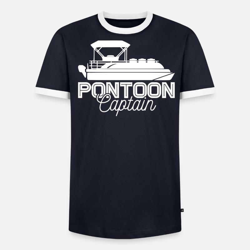Boot Motorboot Boote Schiff - Männer Kontrast-T-Shirt - undefined